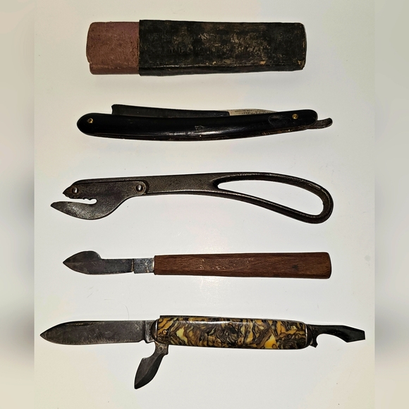 Vintage Knife set 1880s-1940s - Picture 1 of 9